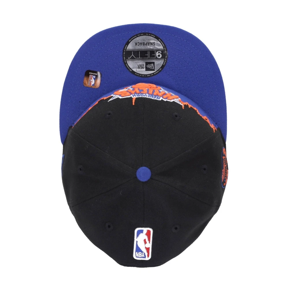new era NBA Platte Klep Pet Knicks Zwart Multicolor Heren