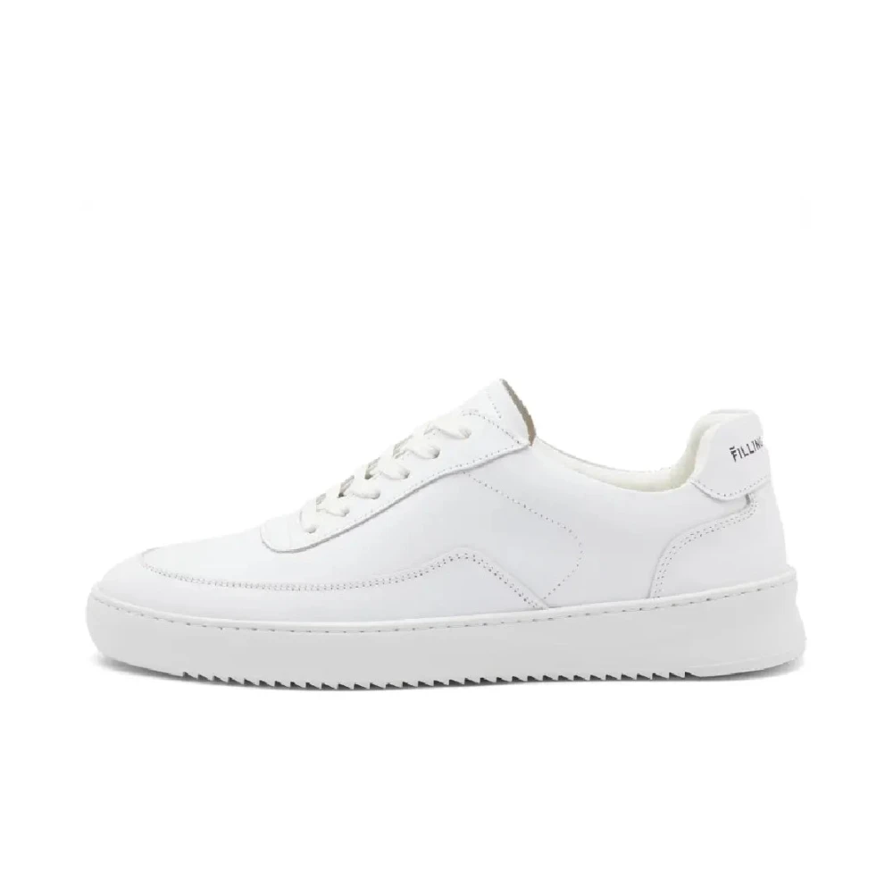 Filling Pieces Ripple Nappa Witte Sneakers Heren Schoenen