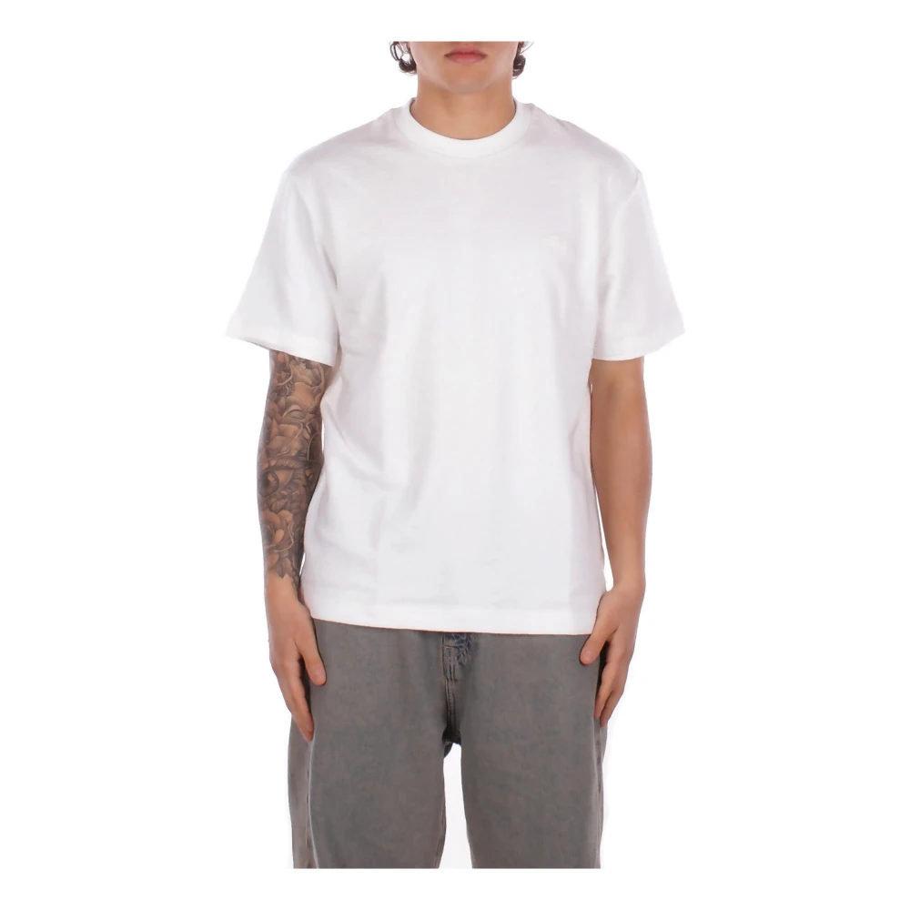Lacoste Men's White T-Shirts And Polos - T-Shirts - 2XL - Tops