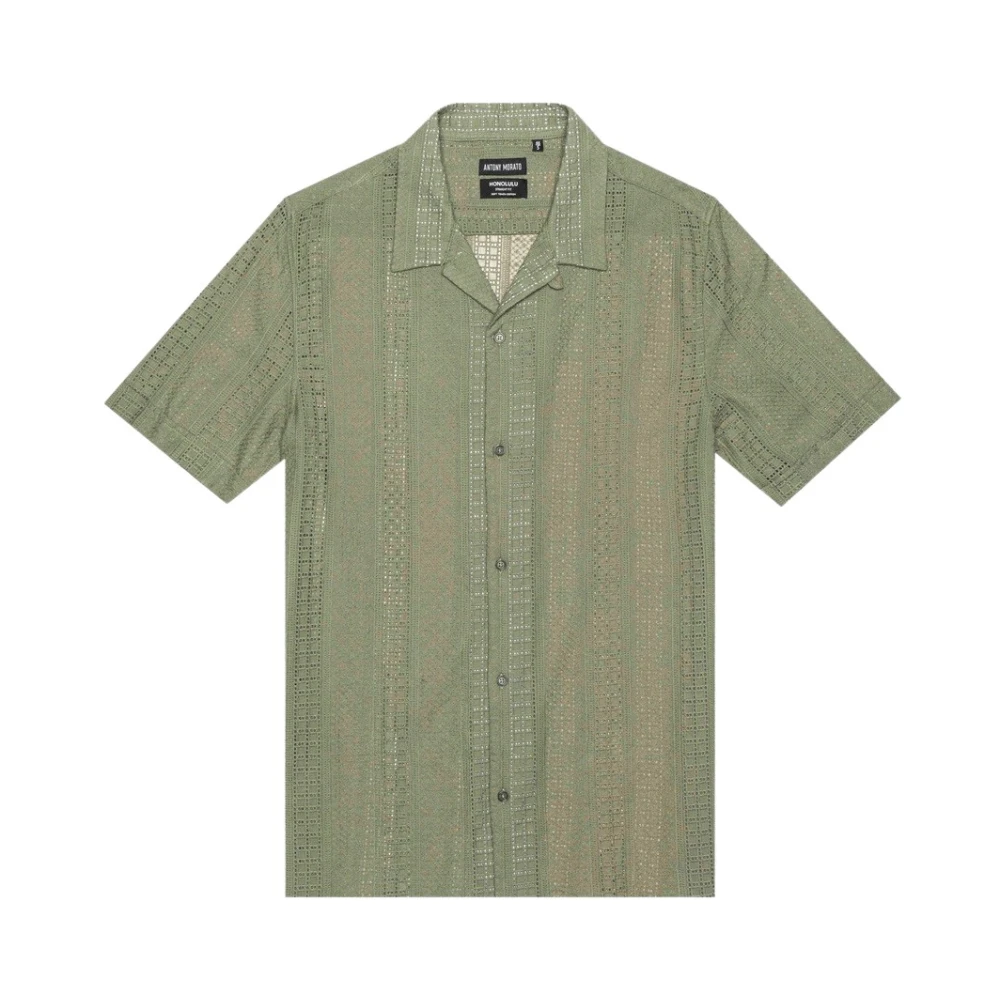 Antony Morato Honolulu Regular Straight Fit Overhemd Green Heren