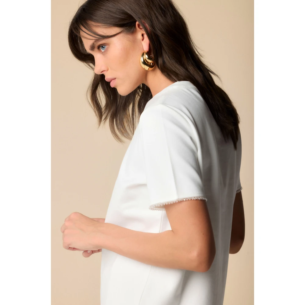 Kocca Stijlvolle T-shirts voor mannen en vrouwen White Dames