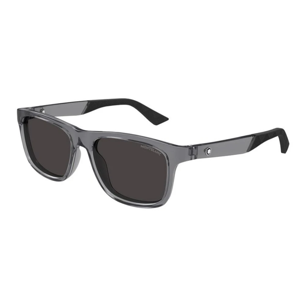 Montblanc Men's Gray Sunglasses, 55 Mm, Mb0432s 003 Sunglasses