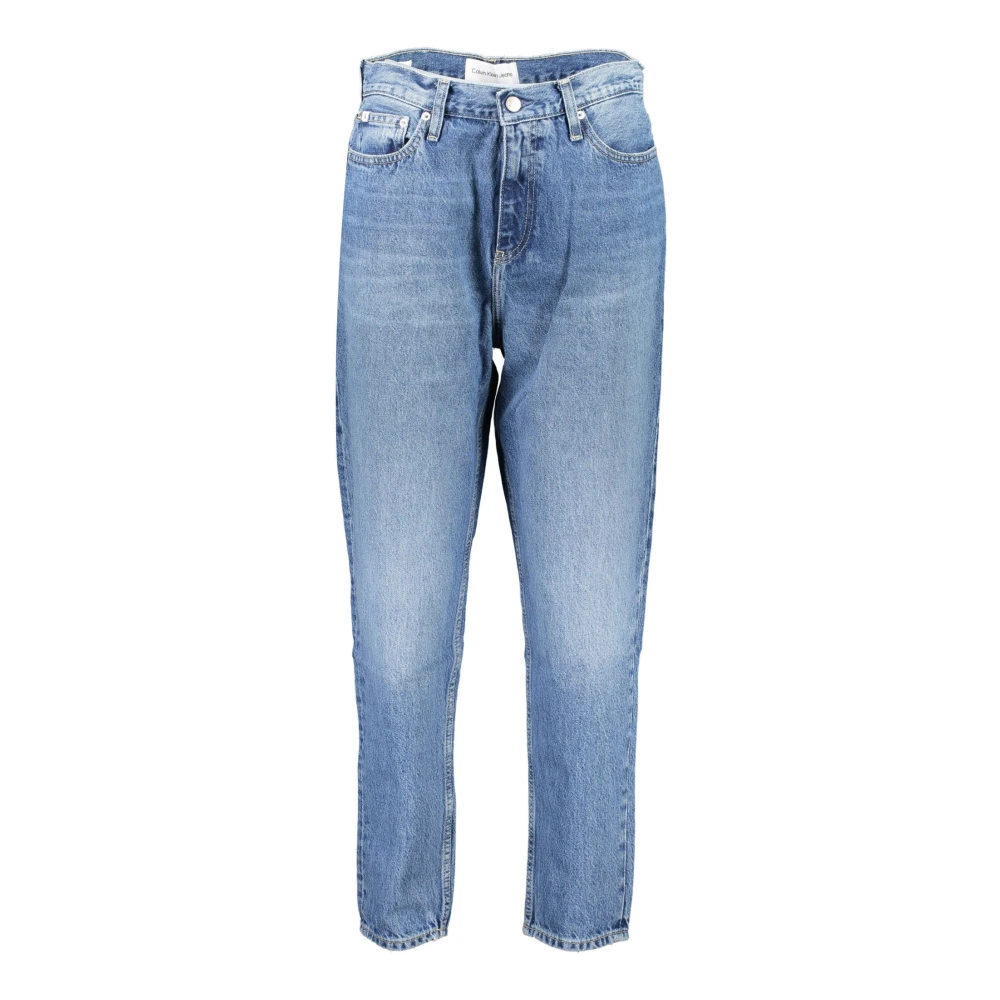 Calvin Klein Women's Blue Slim-Fit Jeans,, Denim Donna Mom Jeans W28 L28