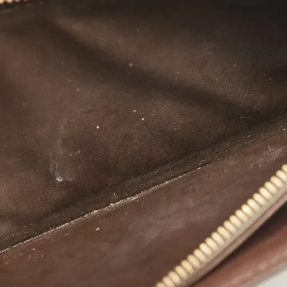 Louis Vuitton Vintage Pre-owned Coated canvas wallets Brown Dames