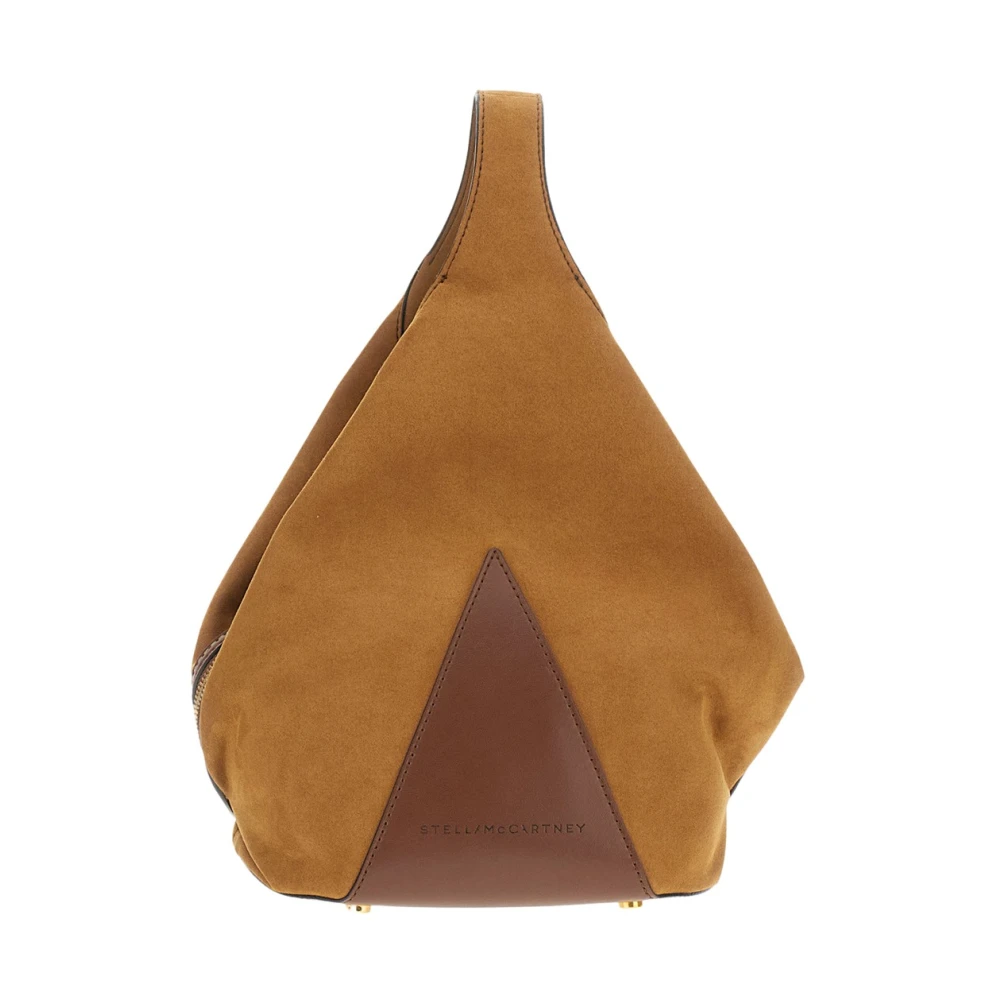 Stella Mccartney Beige Shoulder Bags, Female, One Size, Appaloosa Soft Bucket