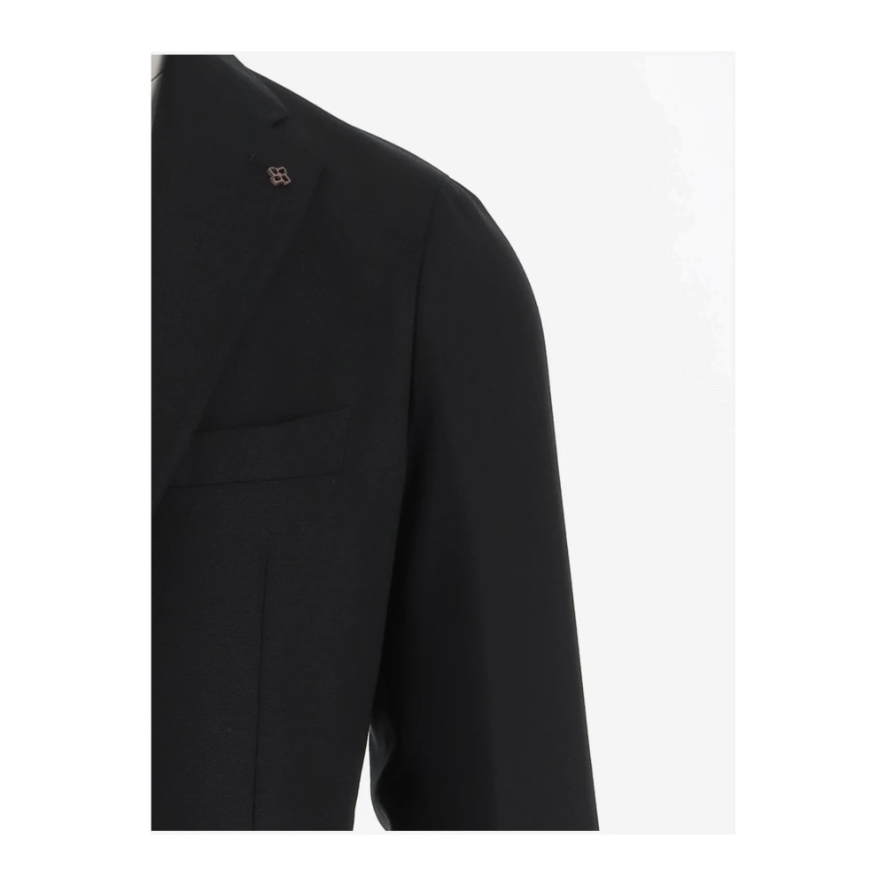 Tagliatore Enkelbreasted JAS Black Heren