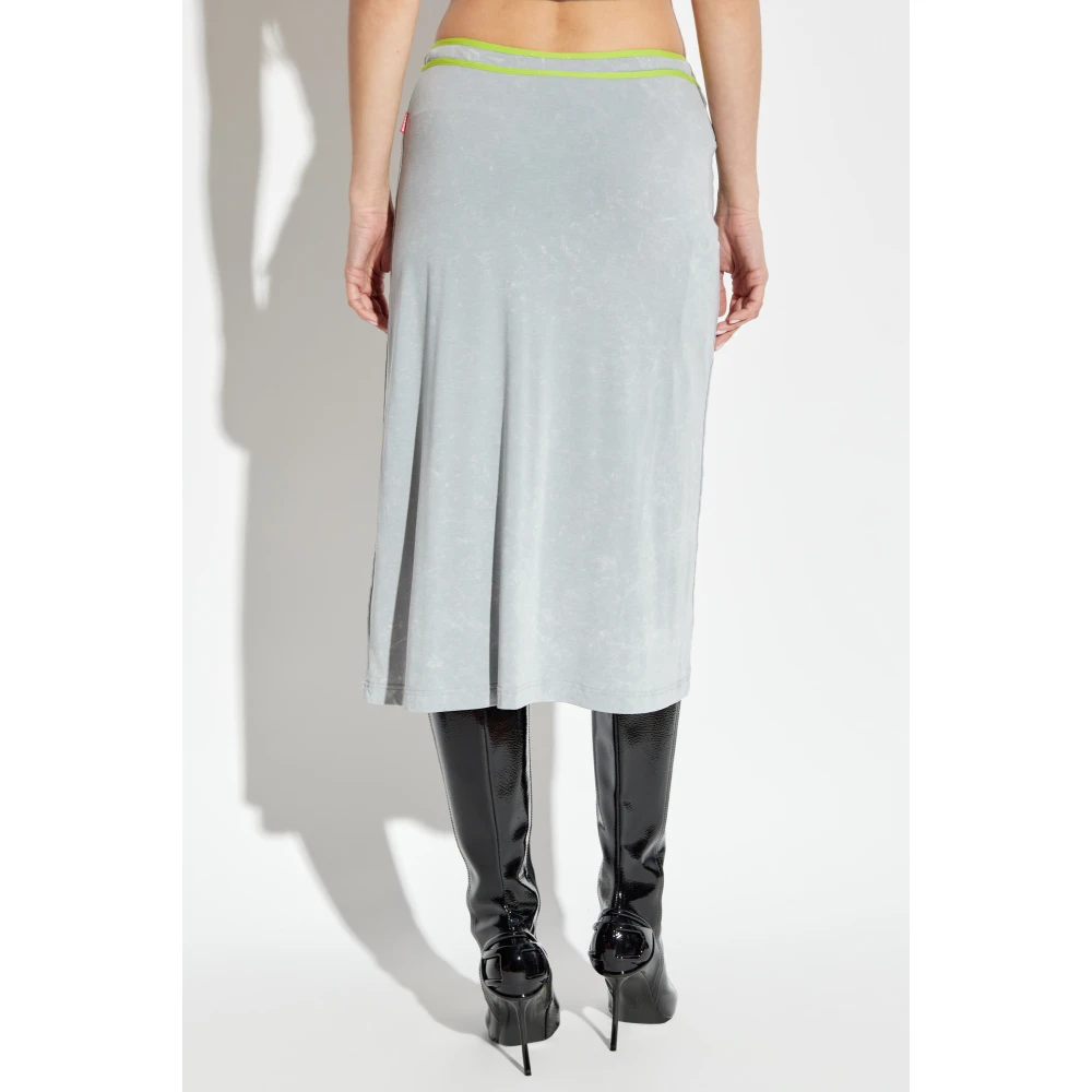 Diesel Rok O-Fine Gray Dames