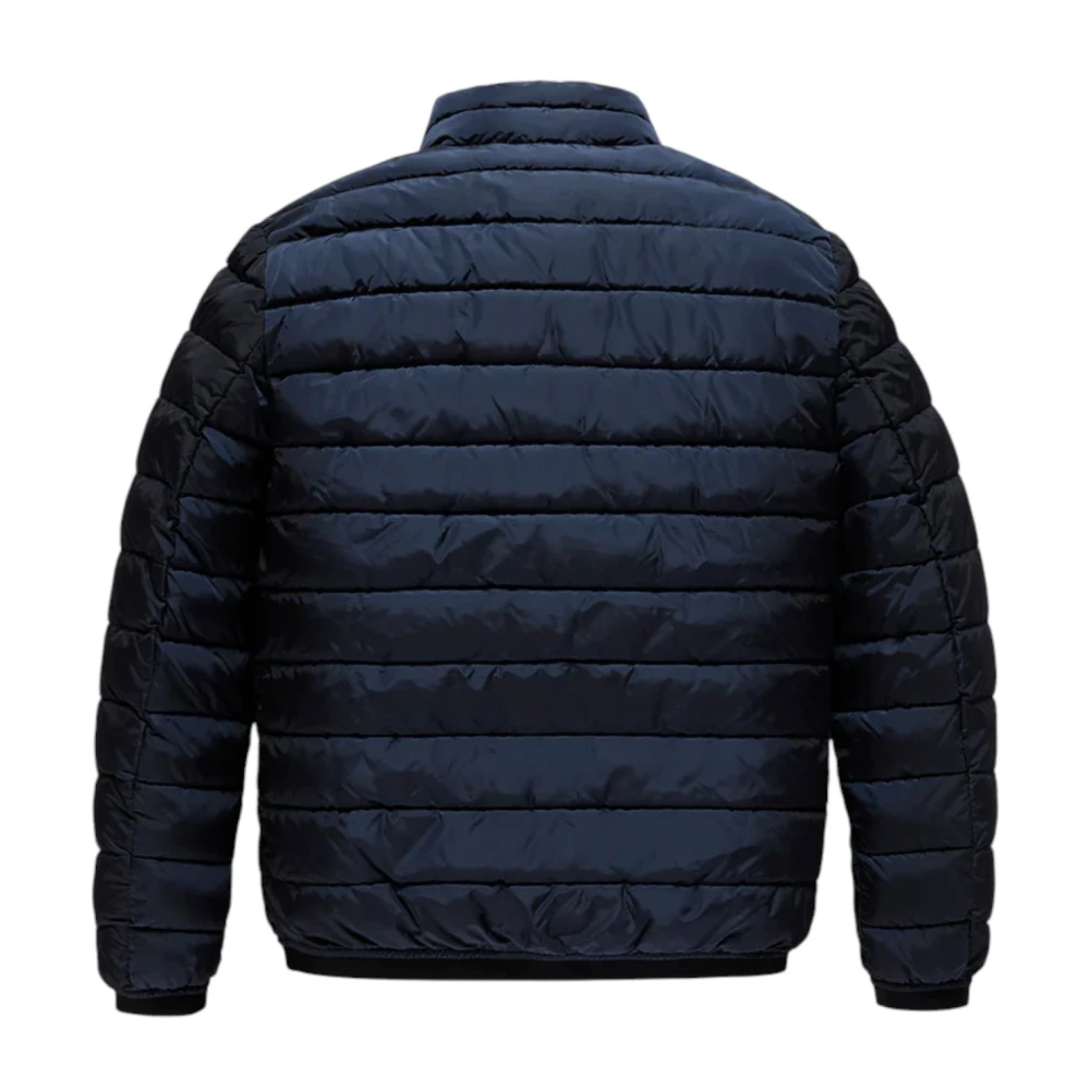 RefrigiWear Korte Gewatteerde Jas Blue Heren