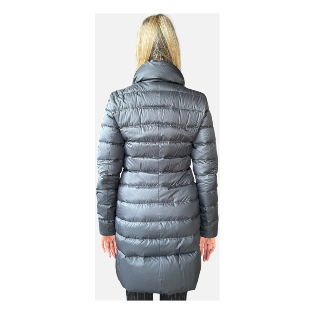 Peuterey Lichtgewicht donsjack met behandeling Blue Dames