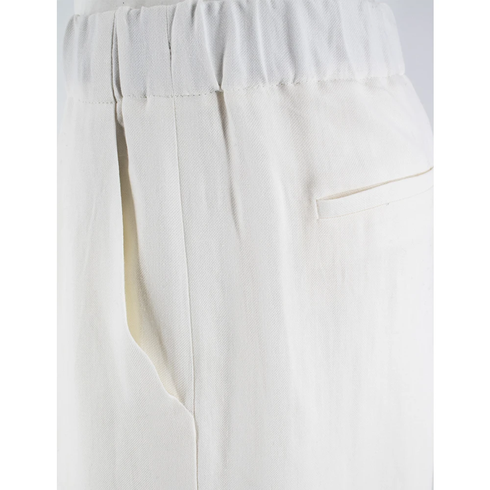 Antonelli Firenze Wide Trousers White Dames