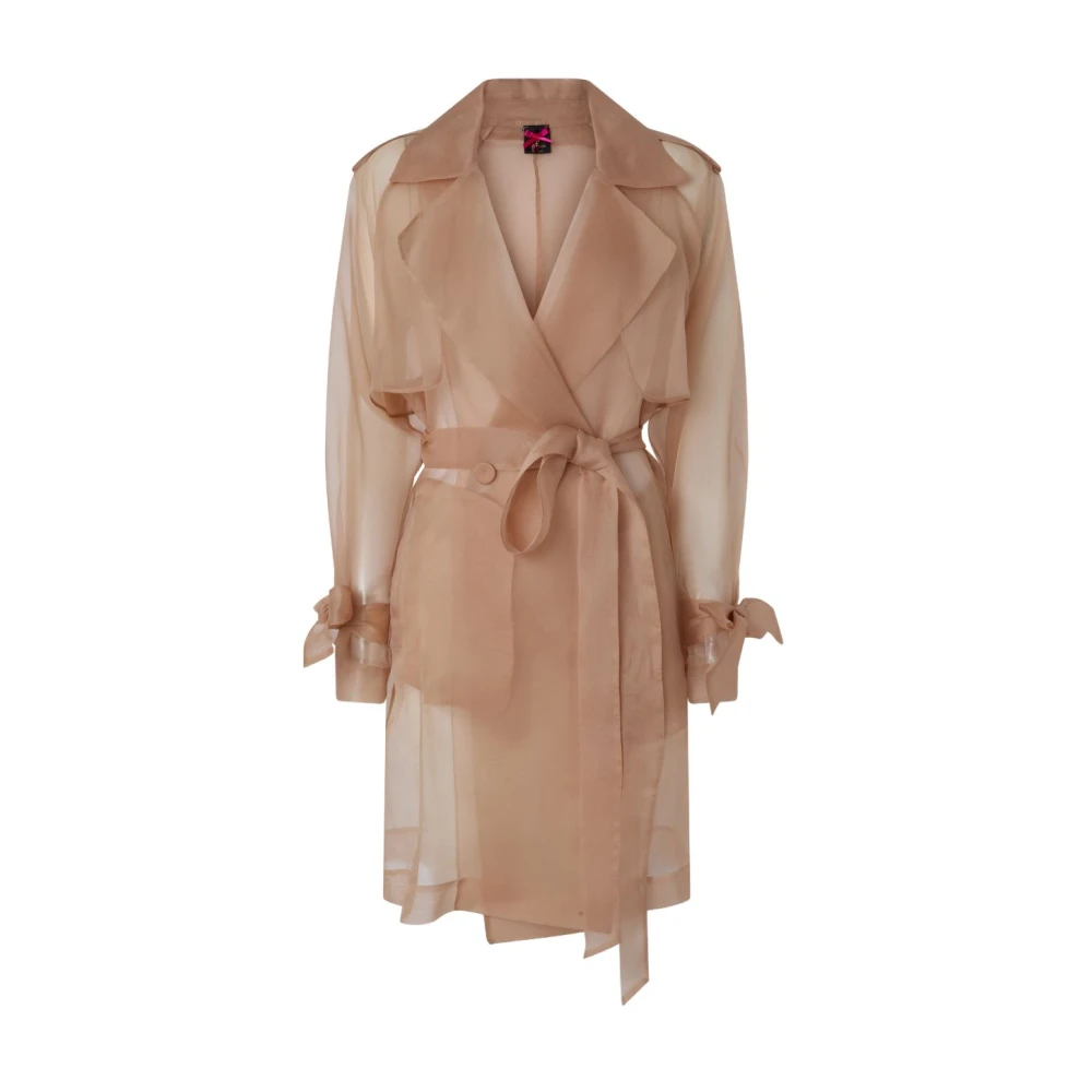 Pinko Women's Beige Trench Coat