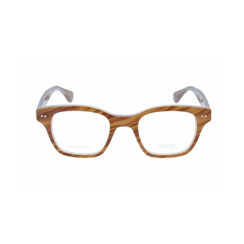 Epos Iconische Originele Voorschriftbrillen met 3 jaar garantie Brown Dames