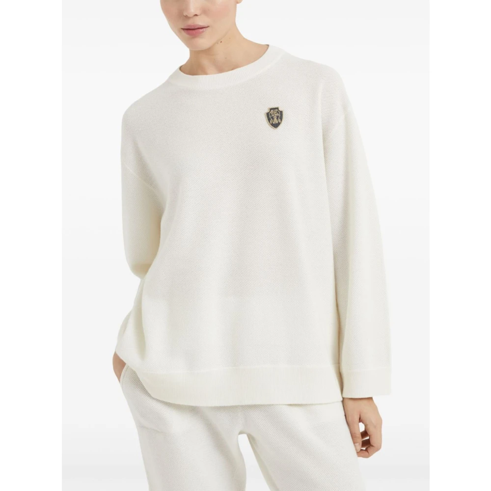 BRUNELLO CUCINELLI Luxe Sweaters Collectie Beige Dames