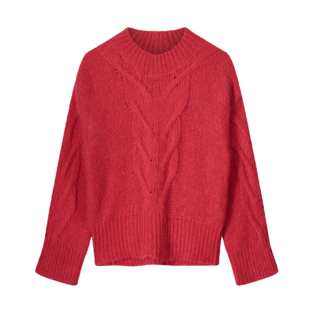 Summum Woman Kabeltrui Red Dames