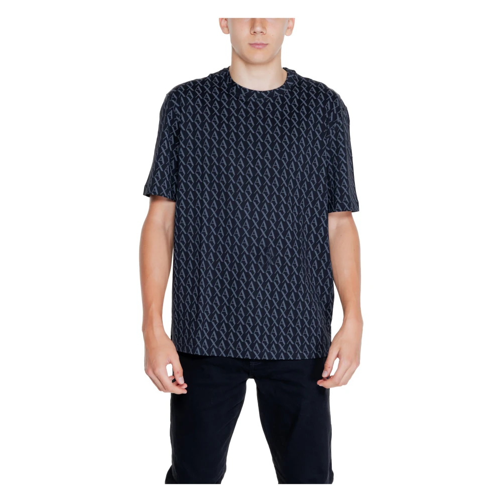 Armani Exchange Heren T-shirt en Polo Collectie Black Heren