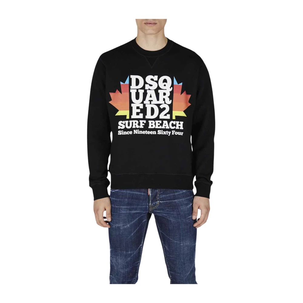 Dsquared2 Sweatshirts Black Heren
