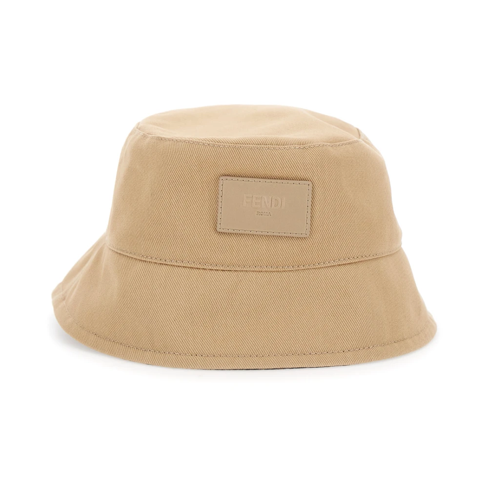 Fendi Men's Beige Bucket Hat - Accessories - L - Accessories