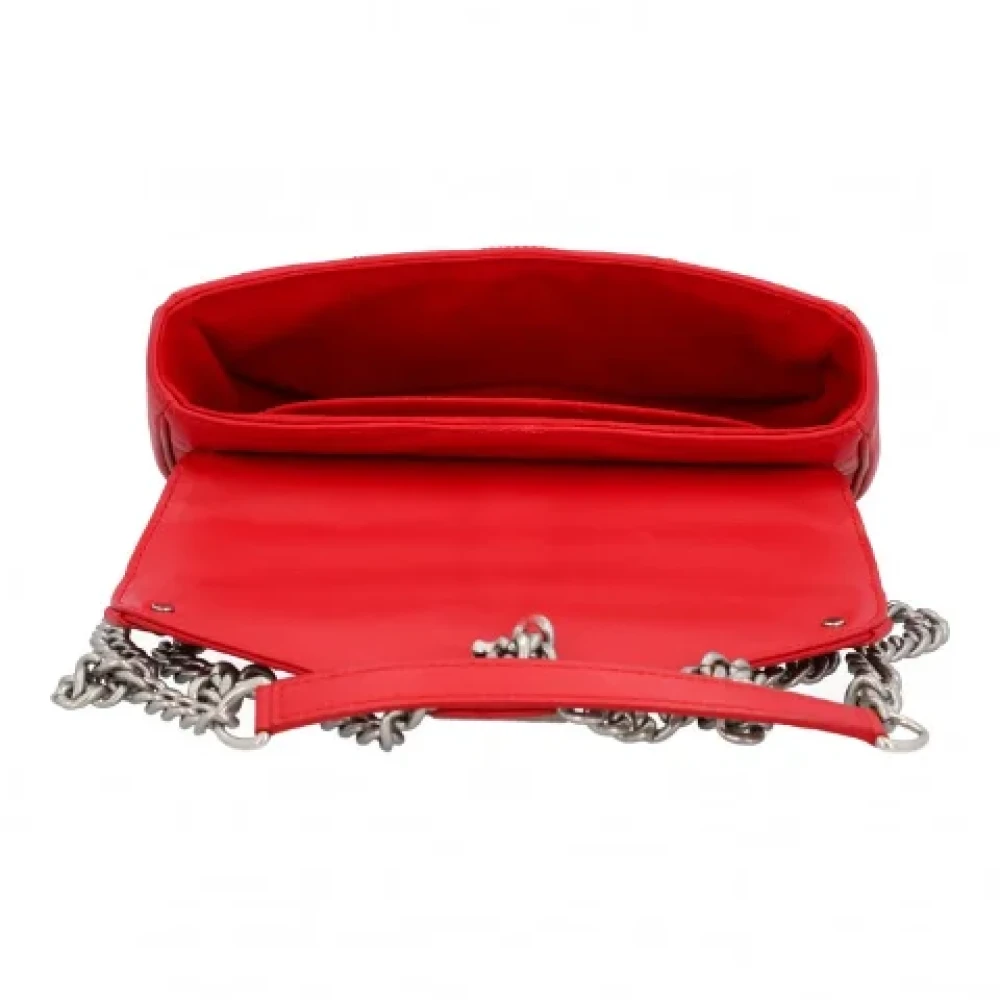 Louis Vuitton Vintage Pre-owned Leather louis-vuitton-bags Red Dames