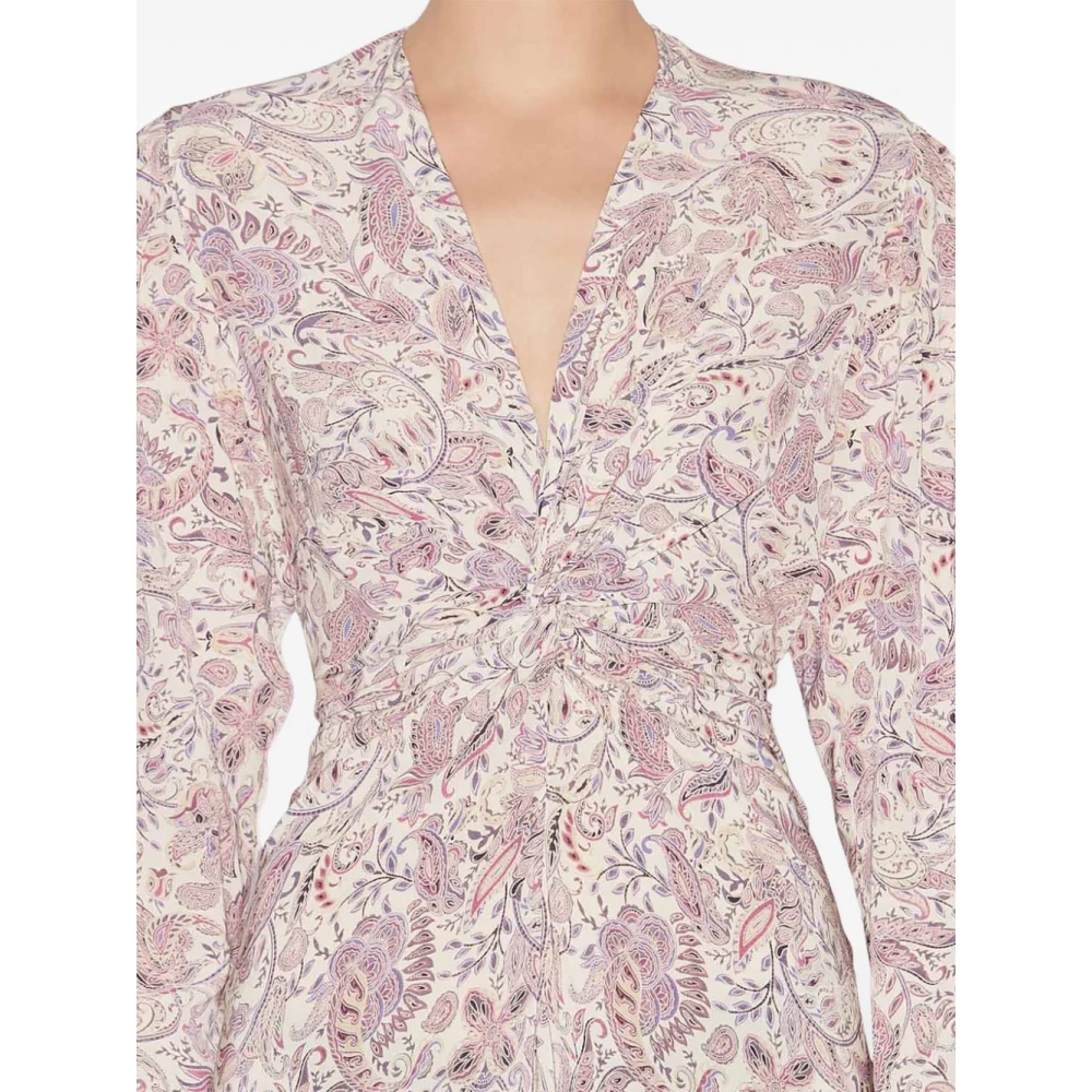 Isabel Marant Étoile Zeliha Elegante Jurk Multicolor Dames