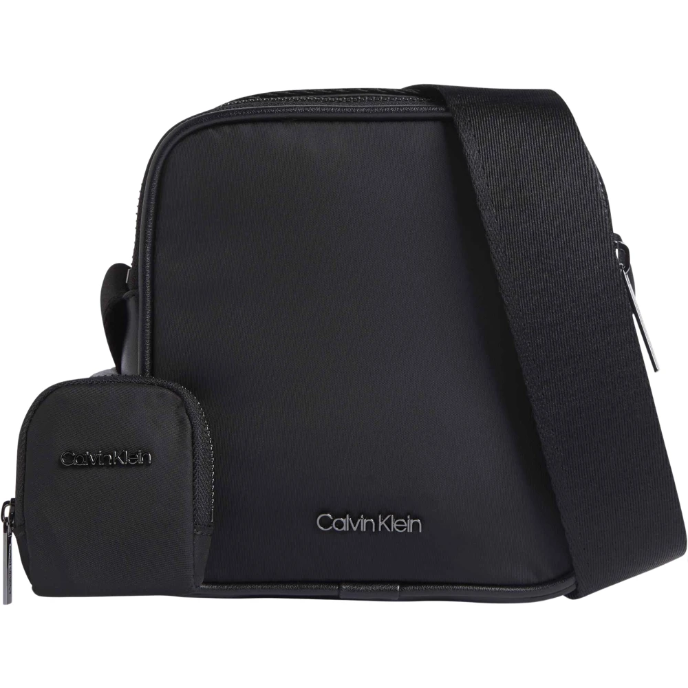 Calvin Klein Essential Cube Crossbody Tas Black Heren