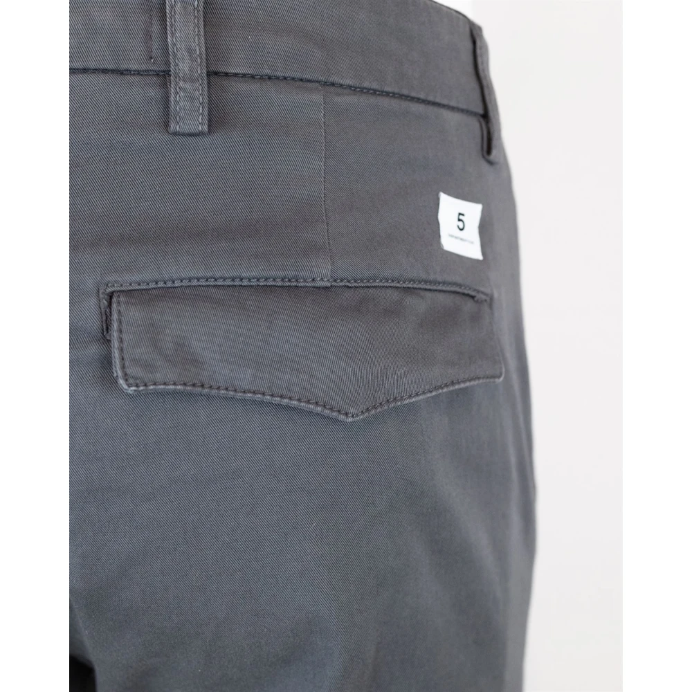 Department Five Slim Fit Chino Broek Grijs Gray Heren