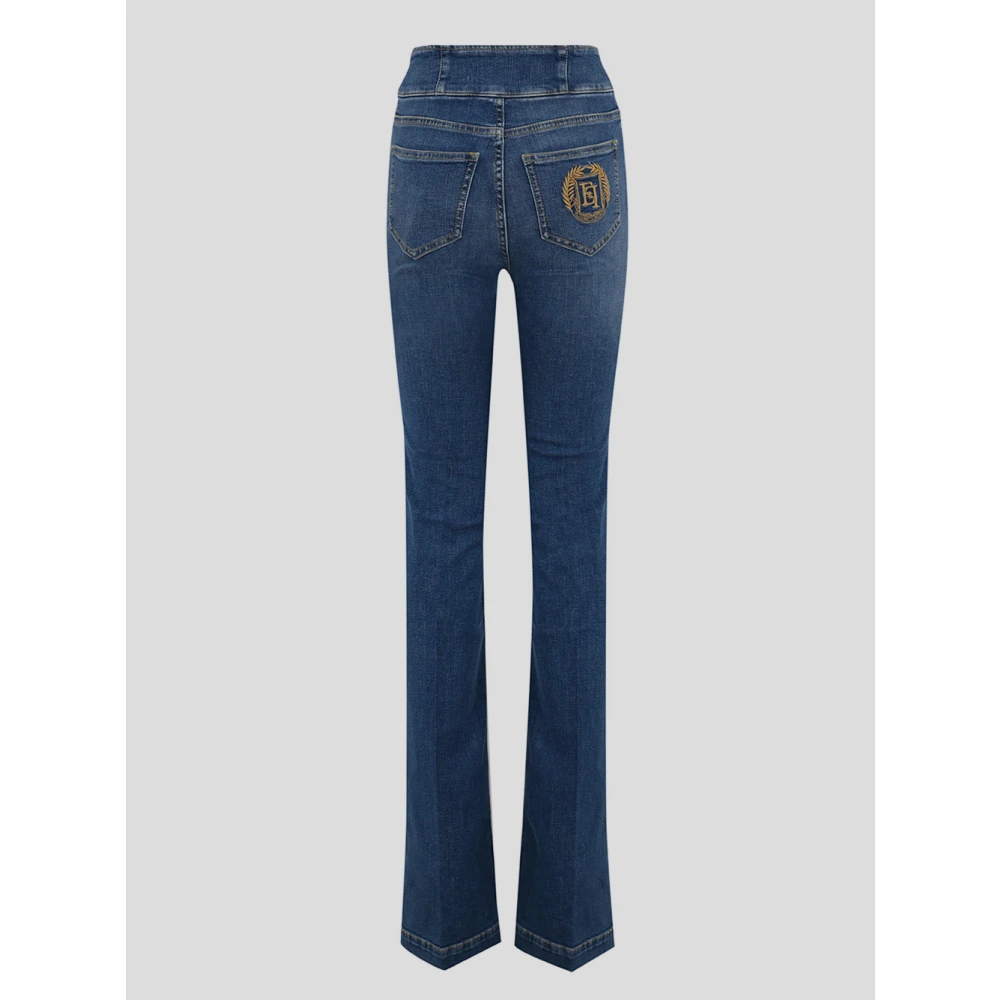 Elisabetta Franchi Dames Denim Mode Blue Dames