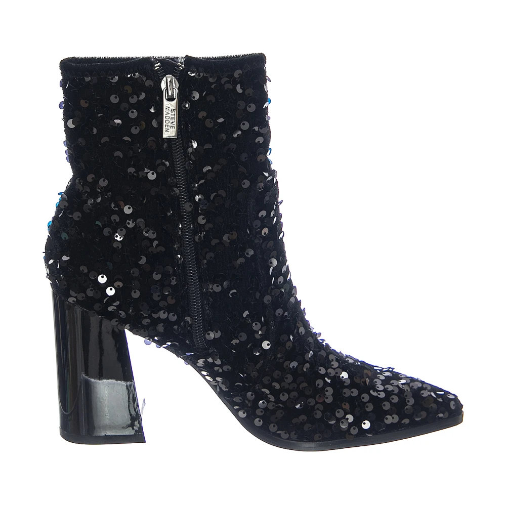 Steve Madden Ankelboots med klack Black, Dam