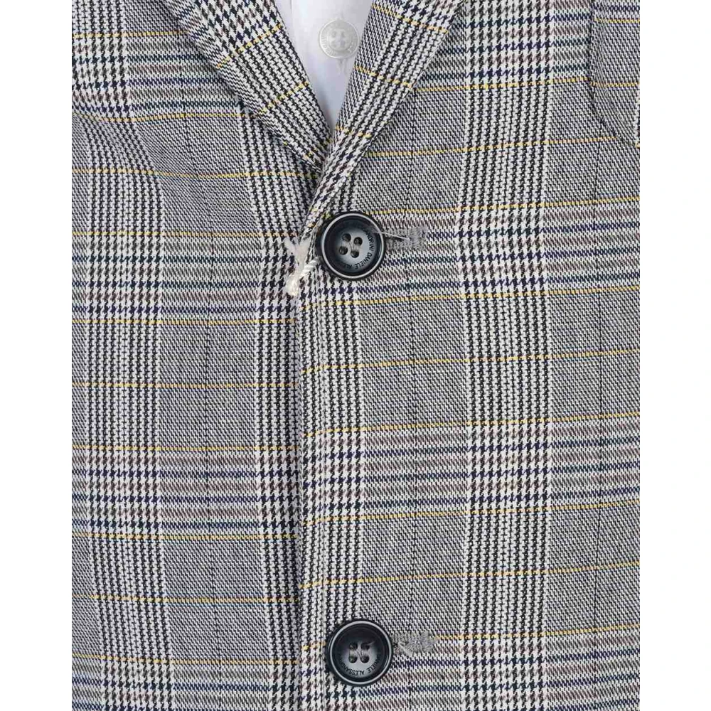Daniele Alessandrini Elegant Suit Jacket Evora Multicolor Heren