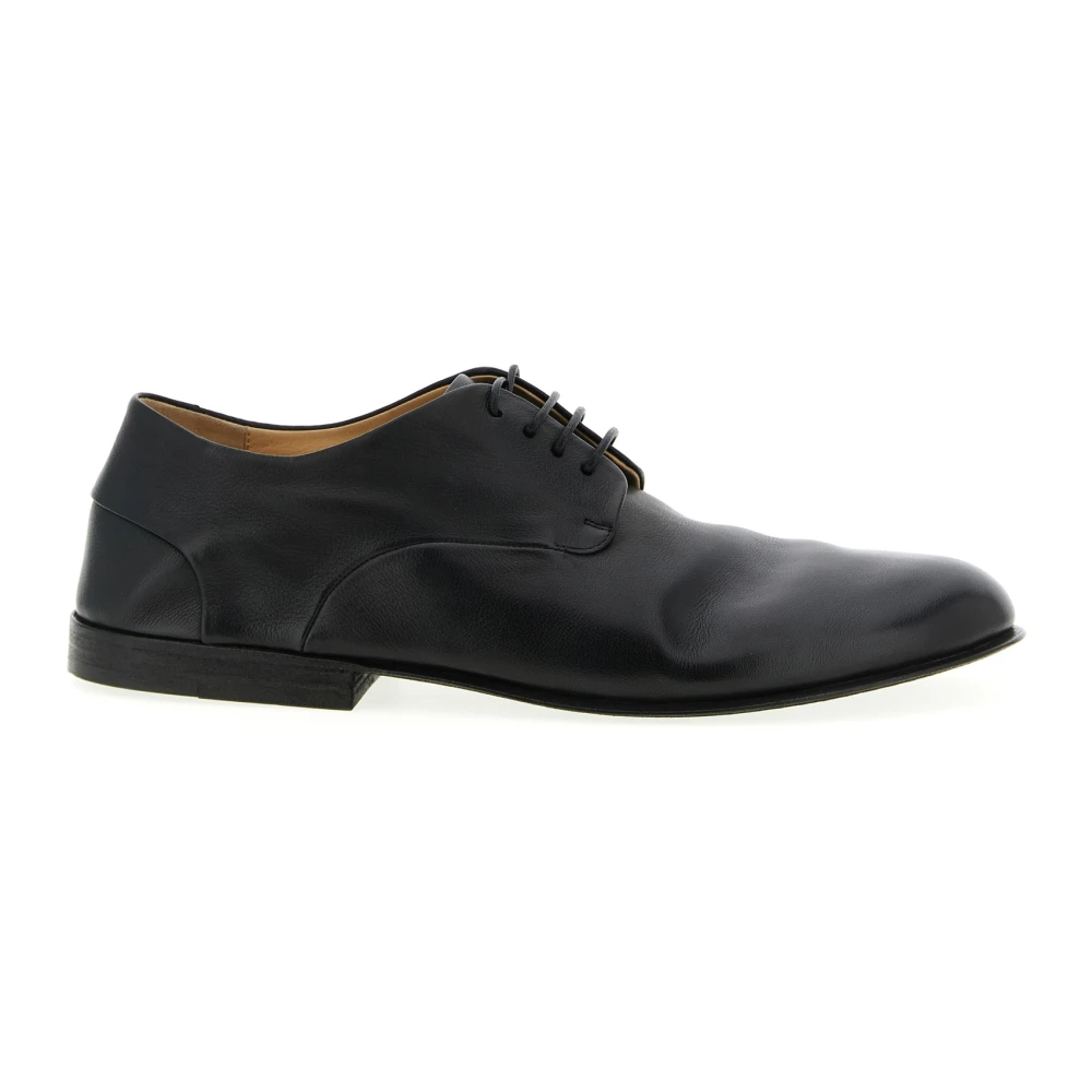 Marsell Men's Black Dress Shoes, 8 Uk, Stucco Derby