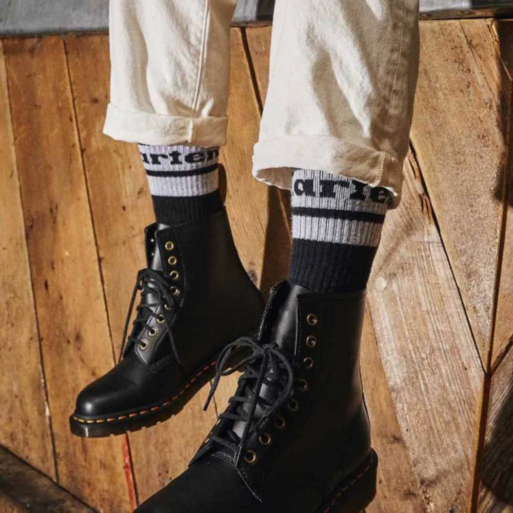Dr. Martens Athletic Logo Sokken Black Heren