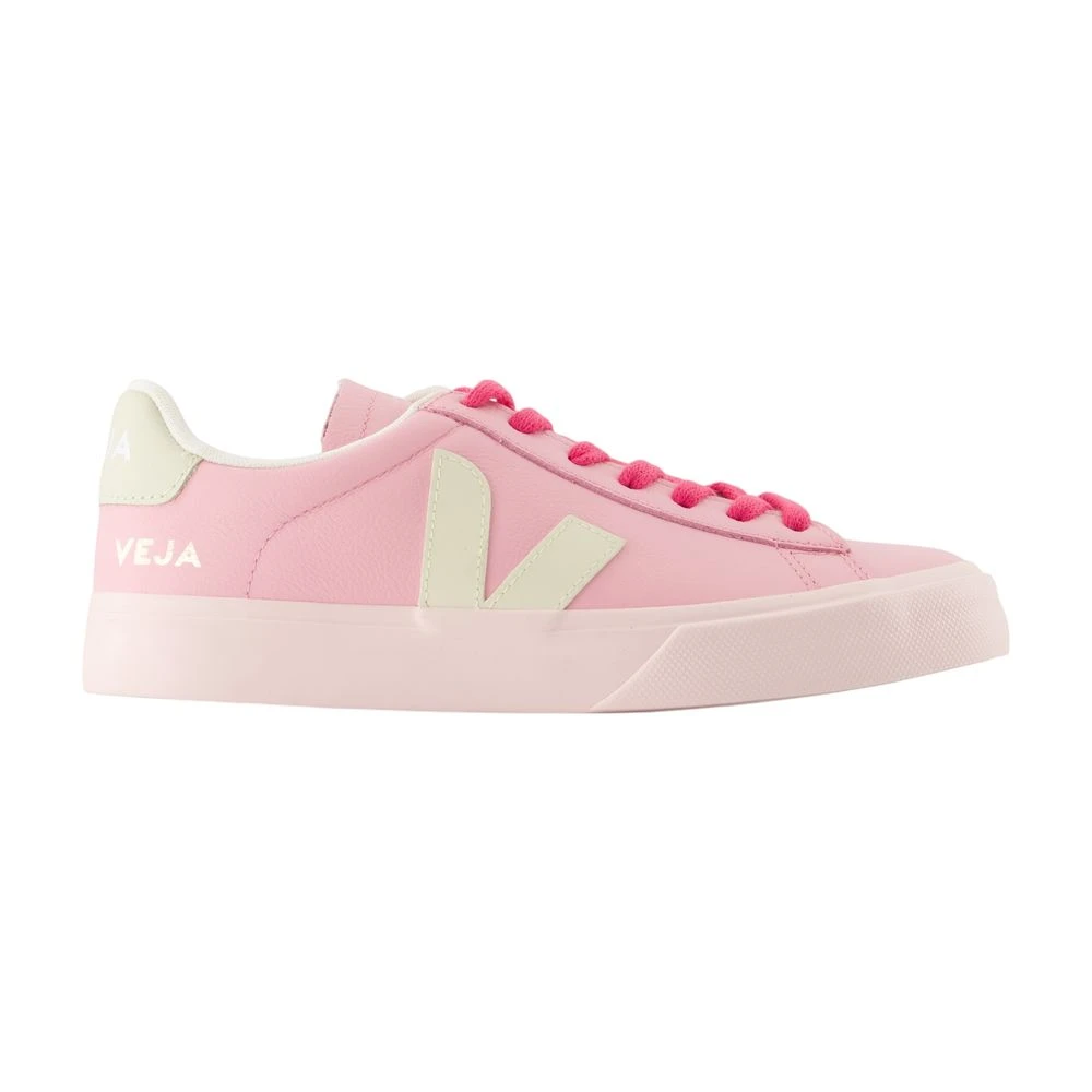 Veja Women's Pink Sneakers, 7 Uk, Campo Trainers