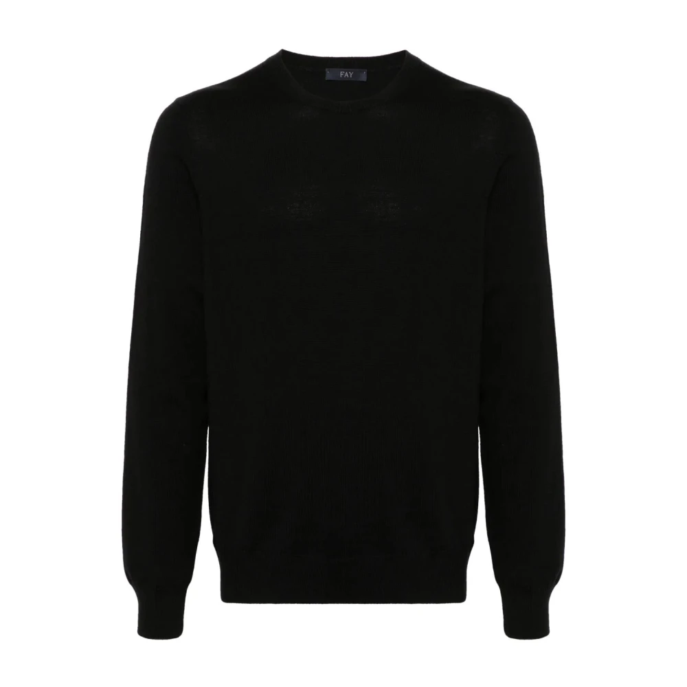 Knitwear > Round-neck Knitwear - - Fay - Modalova