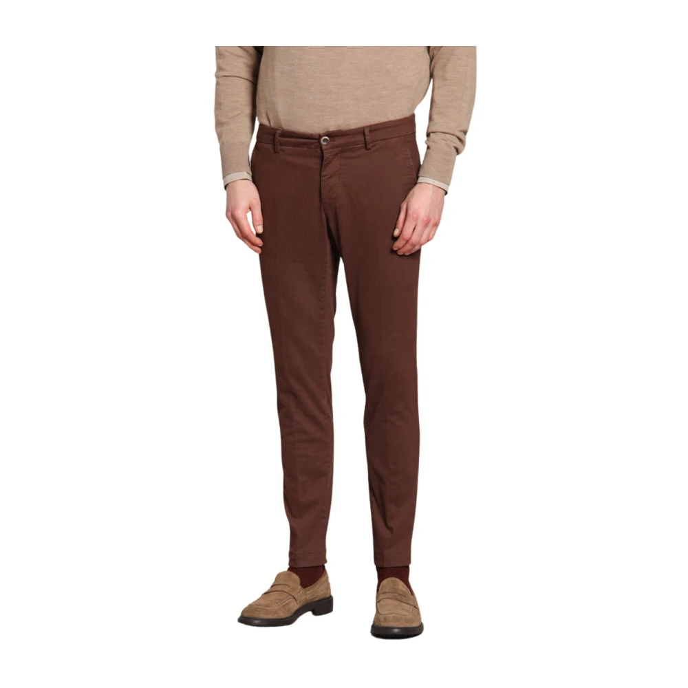 Mason's Uomo Marrone Pantaloni, Xs, New,