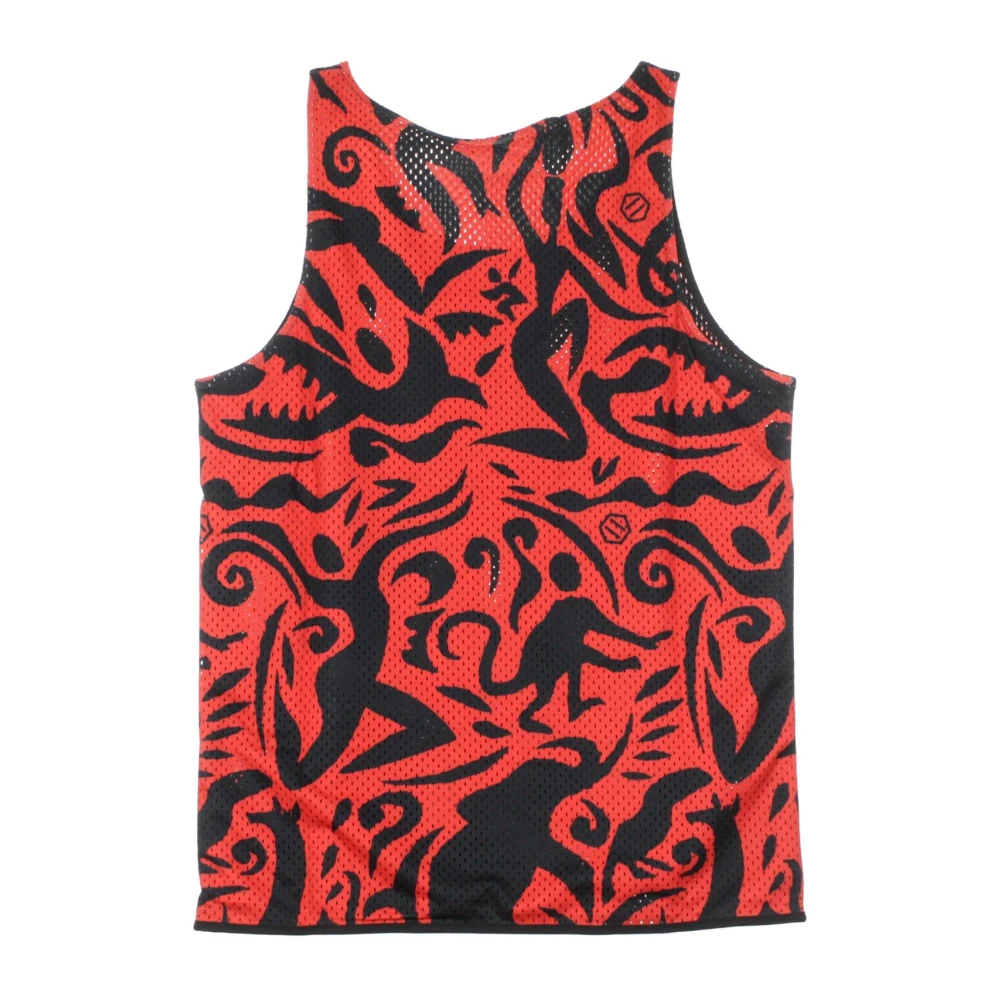 Dolly Noire Omkeerbaar Basketbal Tanktop met Logo Multicolor Dames