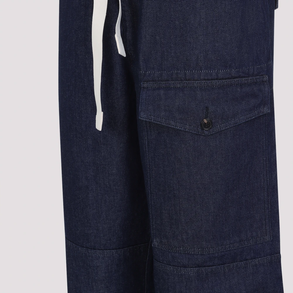 Dries Van Noten Denim Mode Jeans Blue Heren