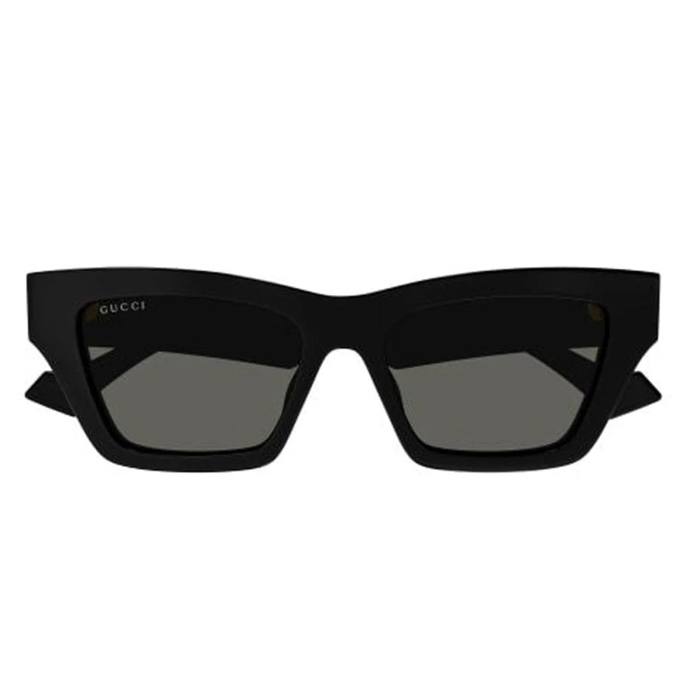 Gucci Unisex Black Sunglasses, 53 Mm, Cat-Eye Sunglasses