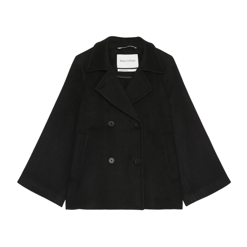 Marc O'Polo Caban jack relaxed Black Dames