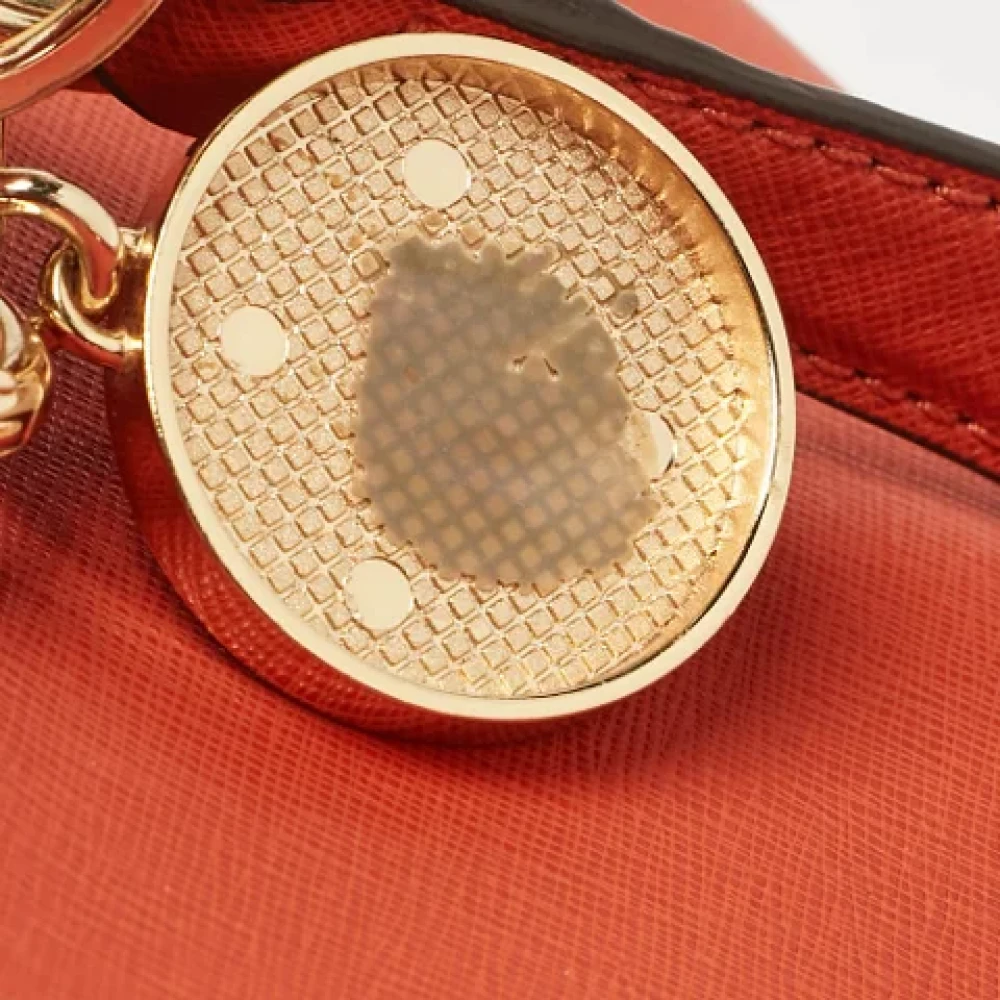 Michael Kors Pre-owned Leather totes Orange Dames