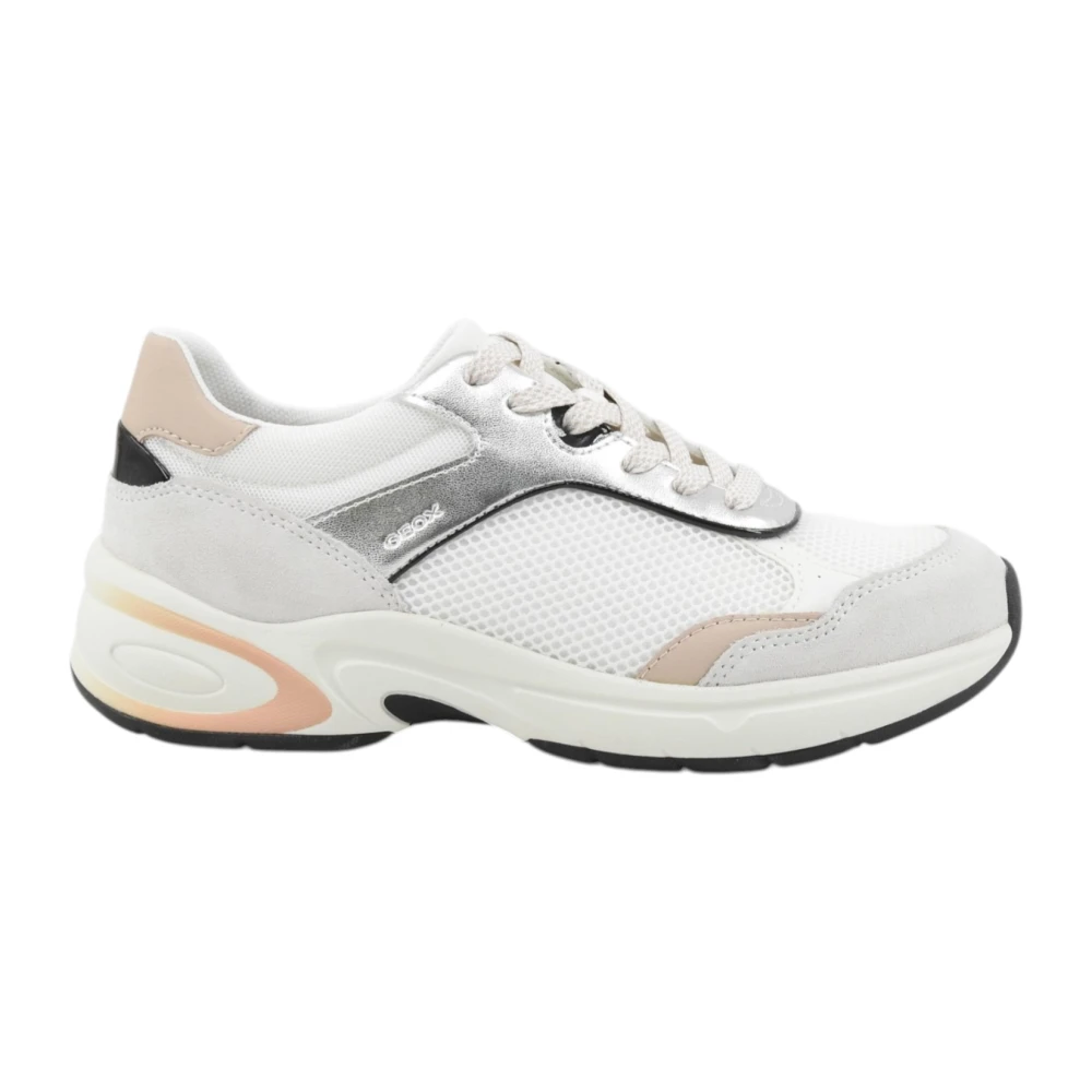 Geox Donna Bianco Scarpe, 39 Eu, New,