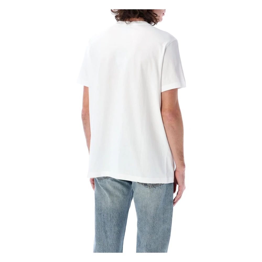 Canada Goose Wit T-shirt Emersen Katoenen Jersey White Heren