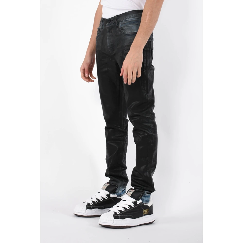 Purple Brand Indigo Skinny Denim Jeans Black Heren