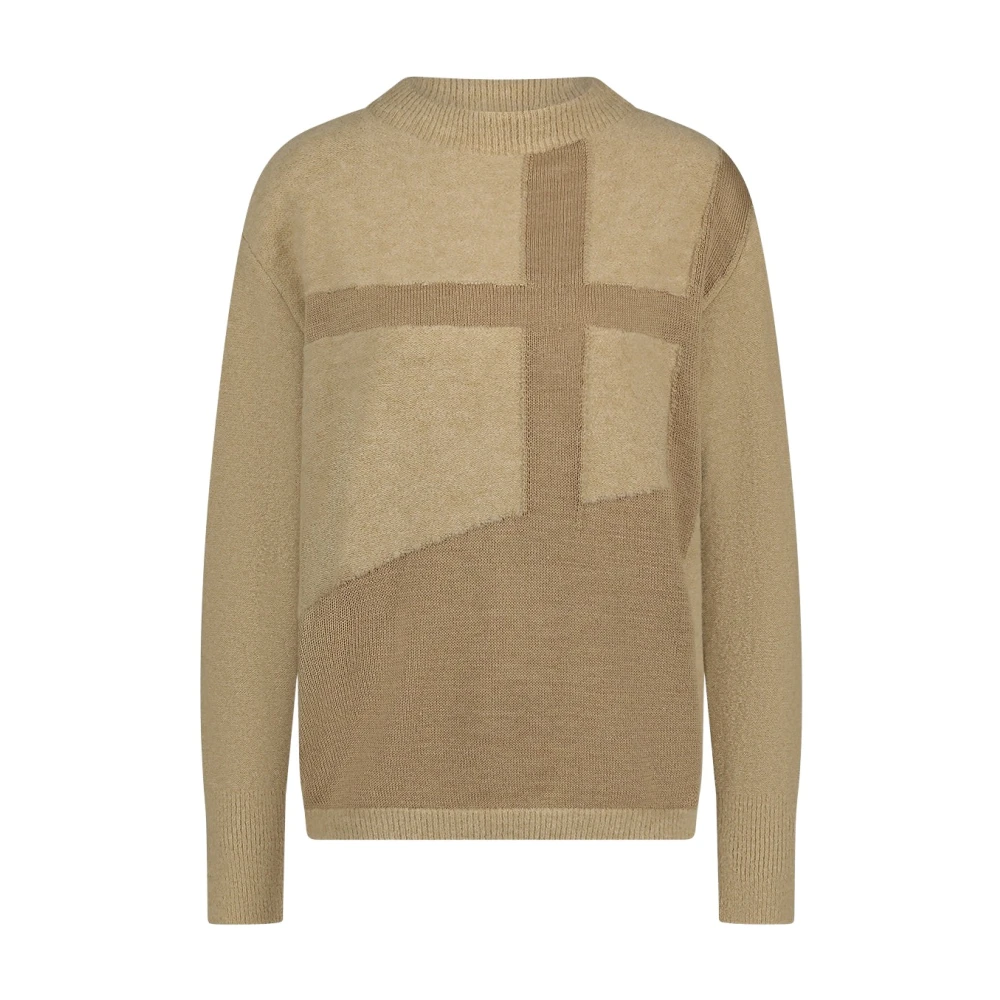 Jane Lushka Elpida Pullover Beige Dames