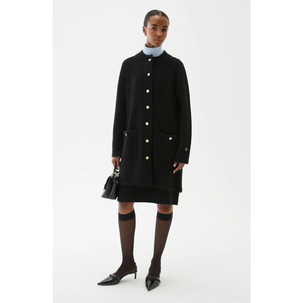 Busnel Gracie Long Cardigan Black Dames