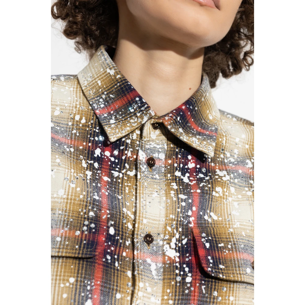Dsquared2 Geruite overhemd Multicolor Dames