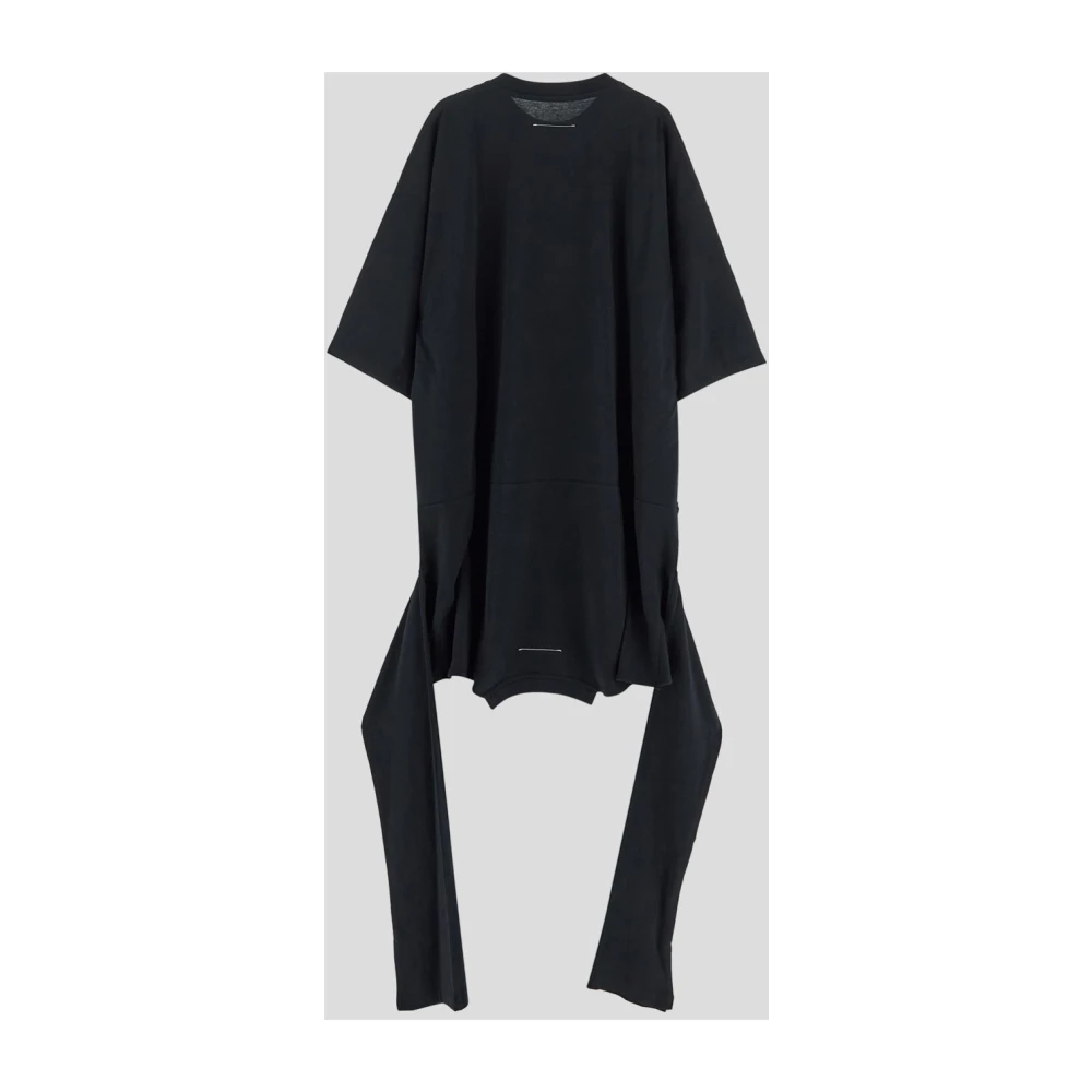 MM6 Maison Margiela Katoenen Jurk Black Dames