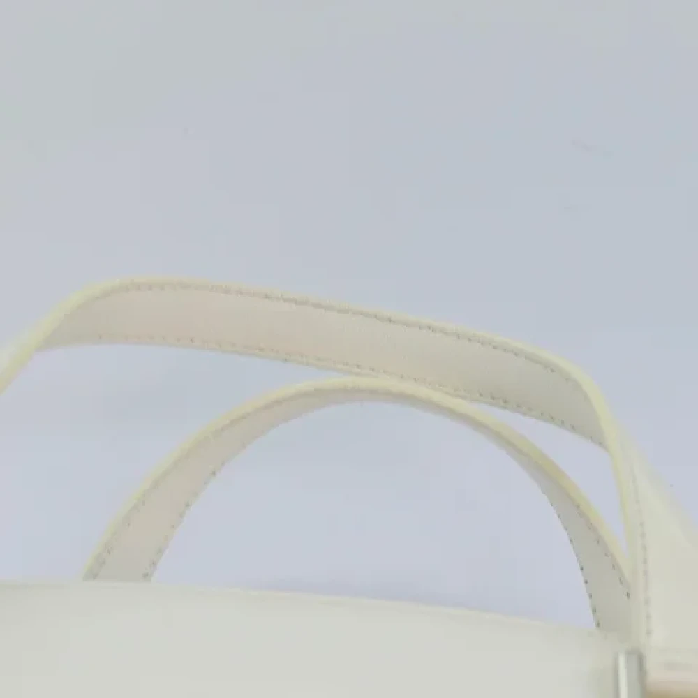 Burberry Vintage Pre-owned Canvas handbags White Dames