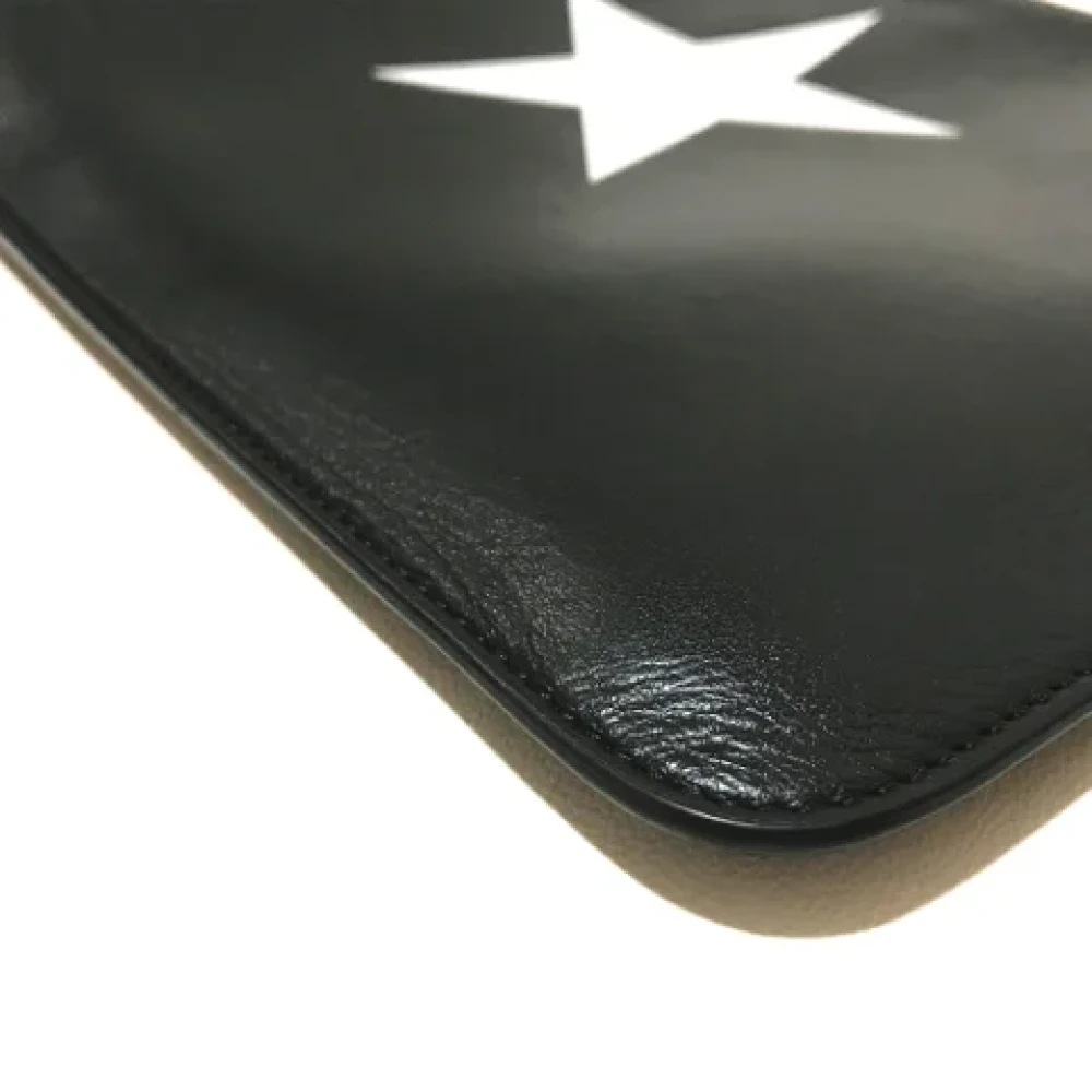 Givenchy Pre-owned Leather handbags Black Heren