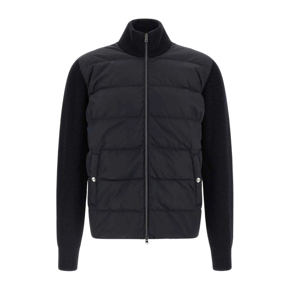 Herno Uomo Blu Cardigan Imbottito Scuro - Immagine 2