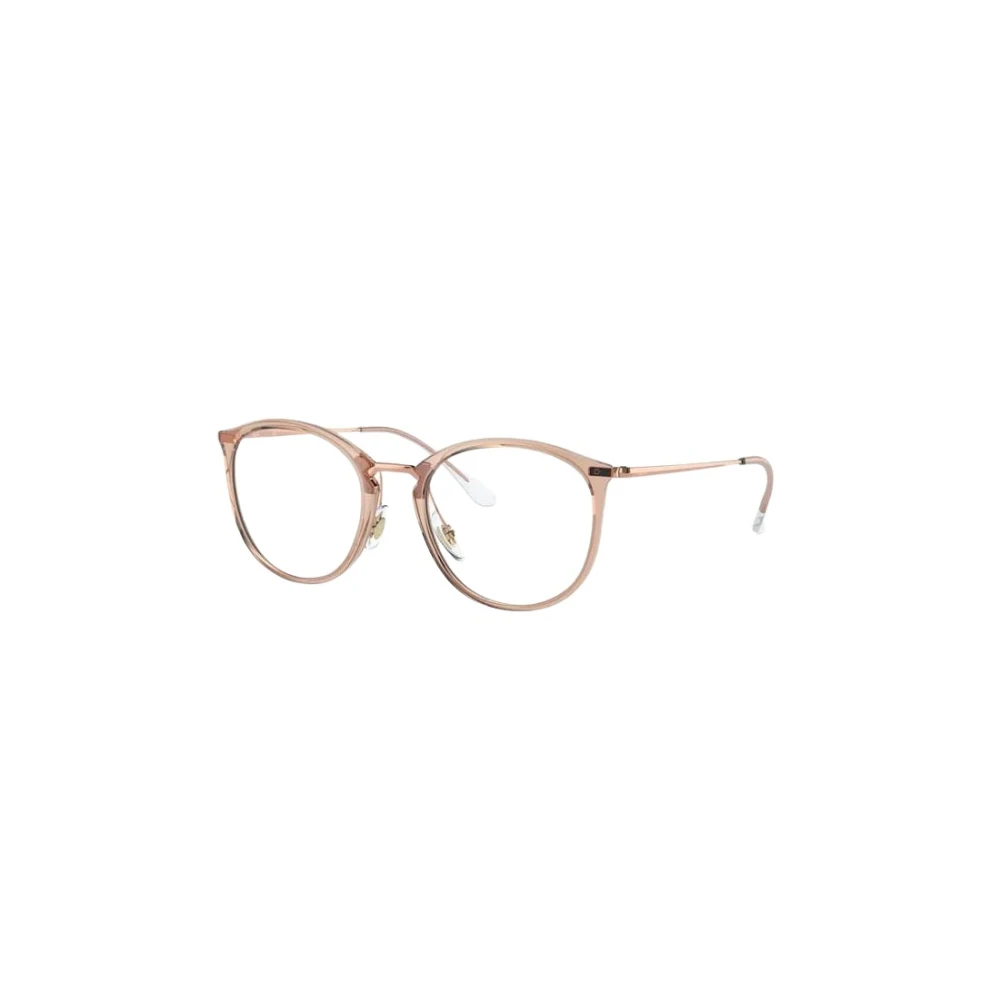 Ray-Ban Eyeglasses Women's Optics - Gold Frame Clear Lenses Polarized 49-20, RB7140 - Image 4