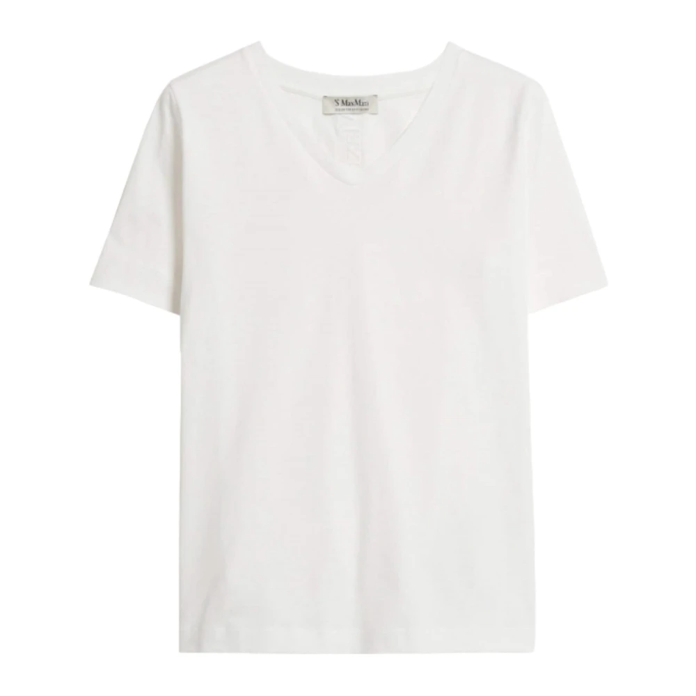 Max Mara Quito T-shirt Wit White Dames
